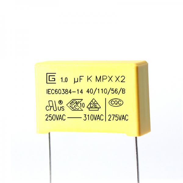 Quality 105K X2 Safety Capacitor 1.0 Uf With Excellent Flame Retardant Properties for sale