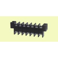 China Barrier terminal block 37-13.0mm 1-15P 600V 50A barrier terminal block connector with ear barrier mount screw type factory