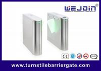 Buy cheap Anti Tailgating Flap Barrier Turnstile Gate With Anti Collision Function from wholesalers