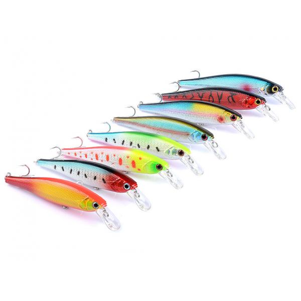 Quality 3 Plastic Lures Tilapia Bass Bionic Bait Fishing 11.50cm 14g Minnow Floating for sale