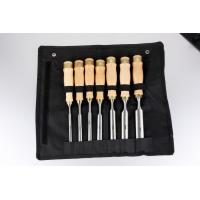 China Hand Carving Turning Wood Lathe Tool Sets Semicircle Wooden Chisel factory