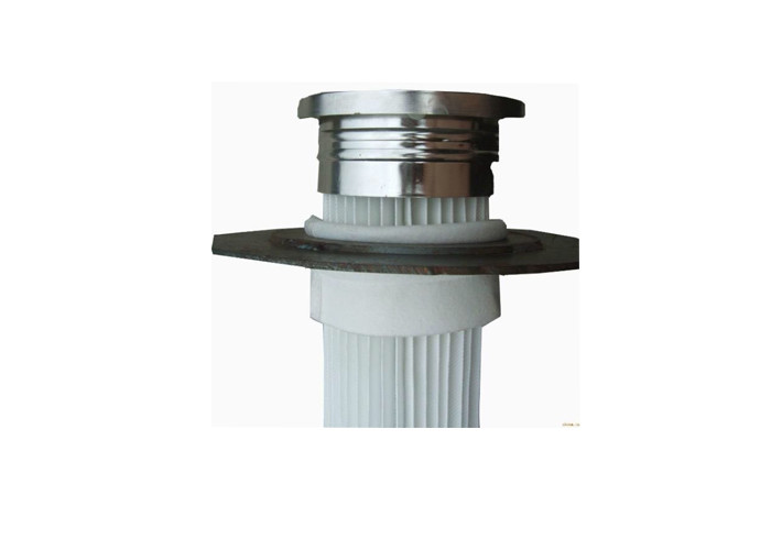 China Flange Shot Blasting Filter End Caps Prevent Corrosion Molded Top And Bottom factory