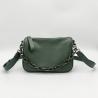 China Women Cowhide Leather Shoulder Bag Handbags With Adjustable Strap factory