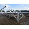 China Home Single Pole Ground Mount Solar Racking Systems factory