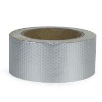 China Coated Duct Waterproof Aluminium Foil Tape For Fix Pipeline Roofing Repair factory