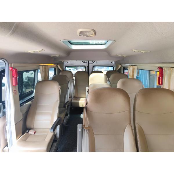 Quality JAC Second Hand Mini Bus 14 Seats Used Passenger Van With Air Condition for sale
