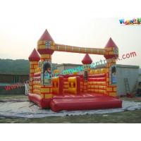 China Full Printing Rent Inflatable Bouncy castles , inflatable jumping castles 5L x 5W x 4H Meter factory
