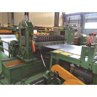 Quality GI PPGI Steel Coil Slitting Machine , 80m/min High Speed Slitting Line for sale