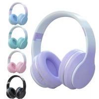 China ABS Bluetooth Headphones Over Ear , Foldable Lightweight Headphones With Deep Bass factory