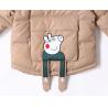 China Red Black Waterproof New Look Jackets Childrens Faux Fur Kids Padded Designer Long Parka Winter Boys Coats factory