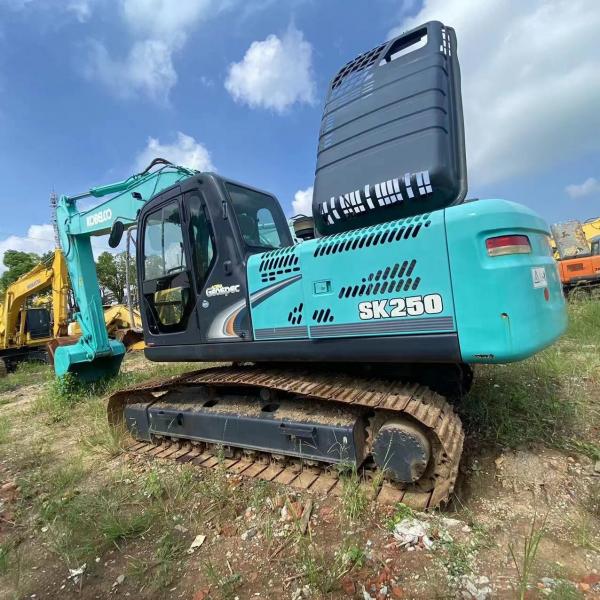 Quality 25tons Kobelco SK250-8 Second Hand Kobelco Excavators Fuel Saving Hydraulic System for sale