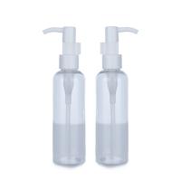 Quality 120ml Clear Plastic Makeup Remover Bottle Facial Foam Bottle For Skincare for sale