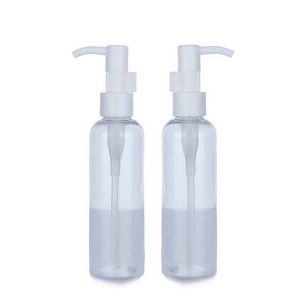 Quality 120ml Clear Plastic Makeup Remover Bottle Facial Foam Bottle For Skincare Products for sale