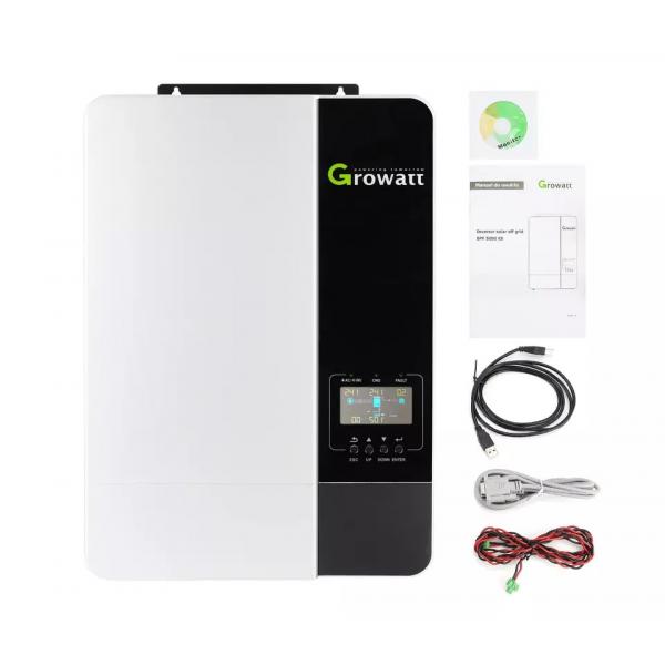 Quality Growatt inverter 48v SPF 3500ES 5000ES off grid 3.5kw 5kw solar inverter with or without battery for sale