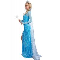China Hollywood Ice Queen Womens Halloween Costumes , Cute Adult Princess Costume factory