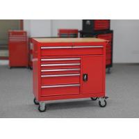 China Heavy Duty Color Customizable 6 Drawer Tool Box Garage Storage With Door for sale