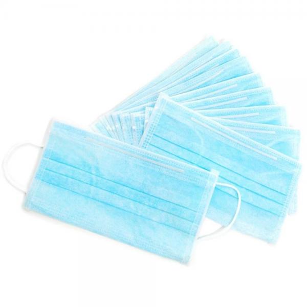 Quality Eco Friendly Disposable Face Mask Personal Safety With 3 Ply Non Woven for sale