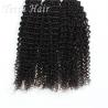 China Kinky Curly Burmese Virgin Hair Bundles , No Tangle Real Wavy Hair factory