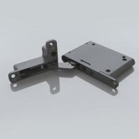 China Hydraulic Zinc Furniture Hardware Hinges Invisible Hinges For Cabinet Doors factory