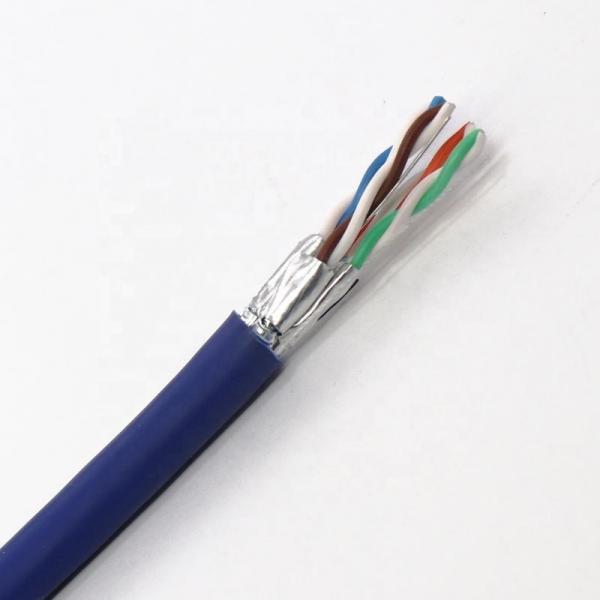 Quality Solid UTP Cat5e Network Cable 4 Pairs CCA Conductor PVC Jacket for sale