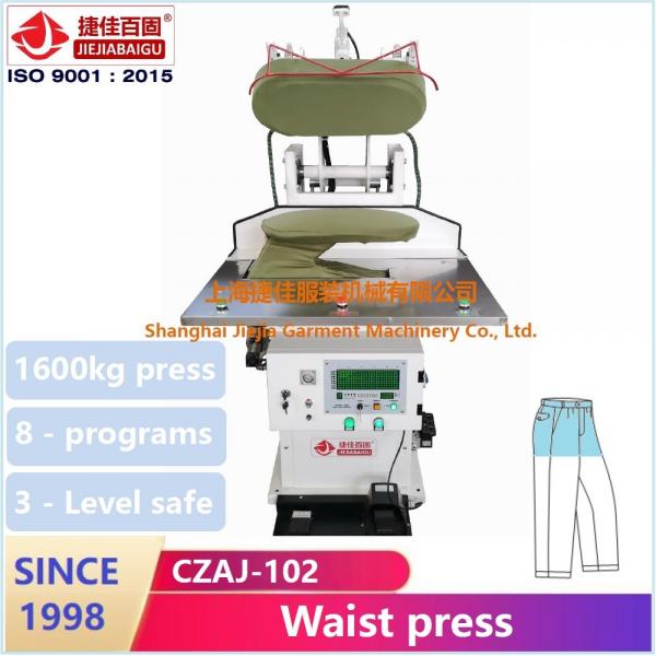 Quality Seat Seam Shirt Pant Press Machine 0.75kw , Automatic Press Machine For Clothes for sale