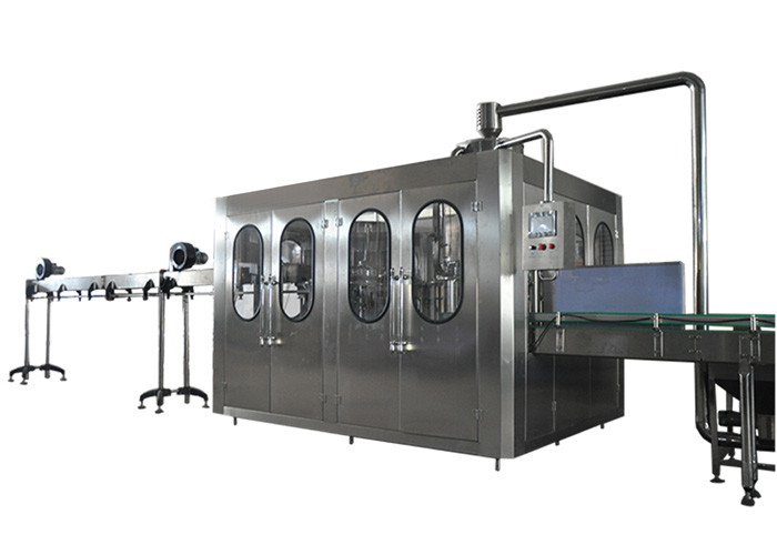 China 24 Filling Heads Bottled Water Filling Line With High Bottle Washing Efficiency factory