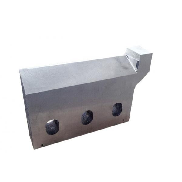 Quality Industrial Flying Shear Blade Hardness 54 Steel Rod Cutter Blade 256x100x28mm for sale