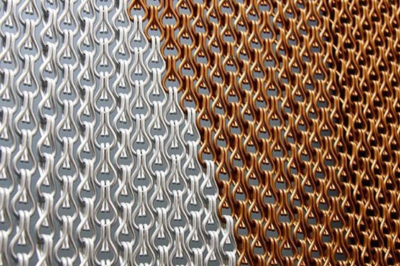 China Heavy Metal 90x210cm Chain Link Curtain Making Water Curtain Waterfall factory