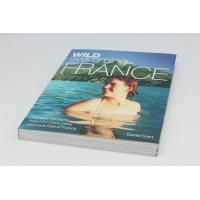 China French Travel Books Paperpack Sewing Binding Swiming Geography Book Printing Service factory