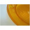 China Yellow Car Plastic Molding Lamp Lens Cases , Hot Runner Injection Auto Parts factory