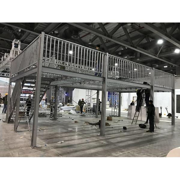 Quality High Strength Metal Steel Structure Building Platform Luminate Glass Exterior for sale