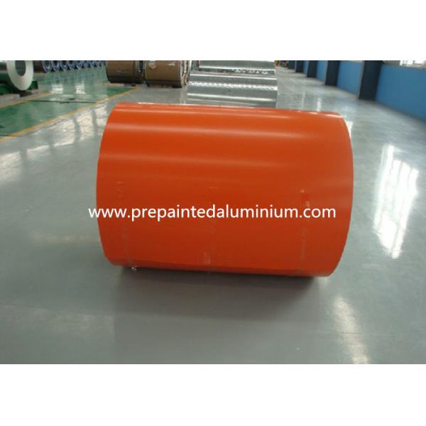 Quality Alloy AA1050 Pre Painted Aluminium With Impact Resistance 30-2500 mm Width for sale