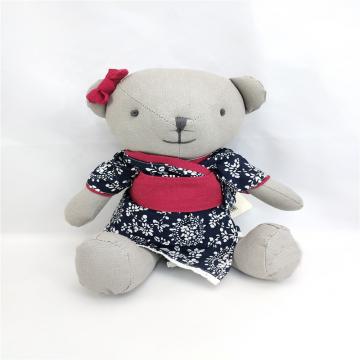 Quality OEM ODM Doll Plush Toy Cotton Baby Colorful Teddy Bear PU Azo Free for sale