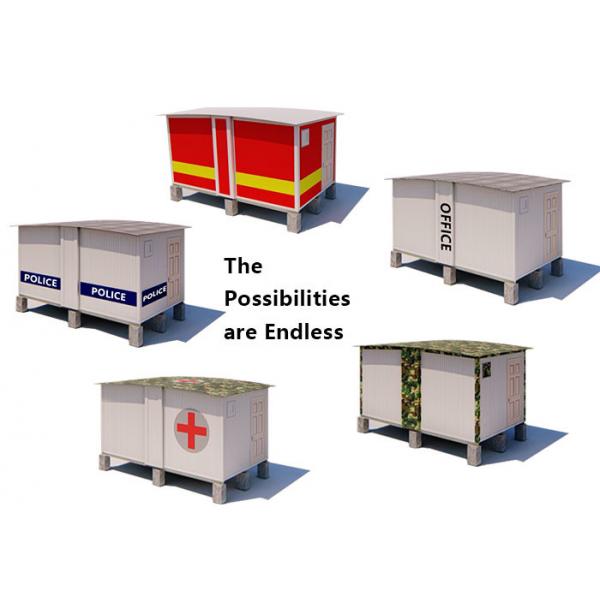 Quality Cheap Prefab Portable Emergency Shelter Modular Quick Assemble Foldable House, for sale