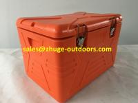 China Thermal Roto Molded 55 Liter PU Insulation Plastic Ice Cooler Box factory