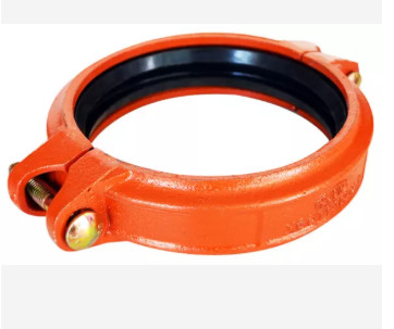 China ANSI Standard DN200 Ductile Iron Grooved Pipe Fittings Coupling for sale