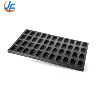 China RK Bakeware China Foodservice NSF Commercial Custom Silicone Galzed Square Muffin Tray factory