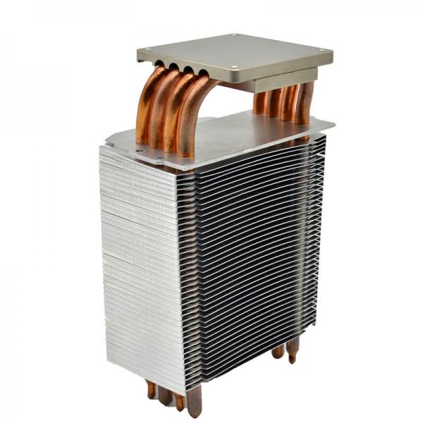 Quality Aluminum Bottom Heatsink With Heatpipe Practical Plating Nickel for sale