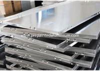 China High Performance Aluminium Plain Sheet Used in Construction and Machinery factory