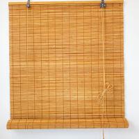 China Woven Roman Bamboo Mat Rolling Curtain Easily Installed Shutter Outdoor 180*180cm for sale