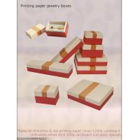 China jewelry pacakging box with paper material factory