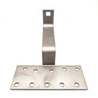 Quality Stainless Steel 304 316 Custom Solar Panel Mounting Adjustable Tile Roof Hook for sale