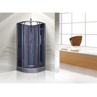 Quality Dark Grey Quadrant Shower Cubicles With Alum In Chrome , 1 X 3 Functions Mixer for sale
