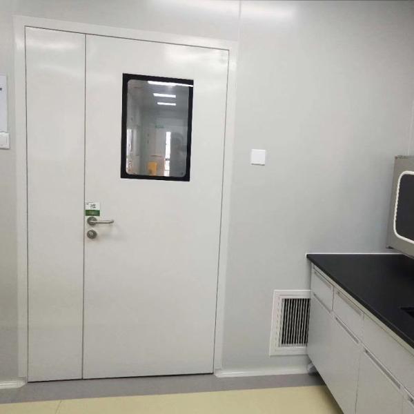 Quality Double Glazed Toughened Glass View Window Airtight Cleanroom Door for sale