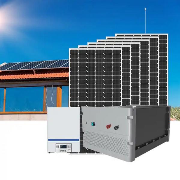 Quality Commercial / Residential Use 10kw 15kw Off Grid Solar Power System With 5Kw for sale