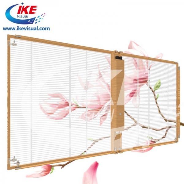 Quality P10 SMD LEDOutdoor Advertising Screen Display Transparent Full Color Novastar for sale