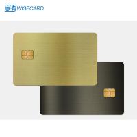 China Silk Screen Printing NFC Metal Cards Suitable For International Business factory