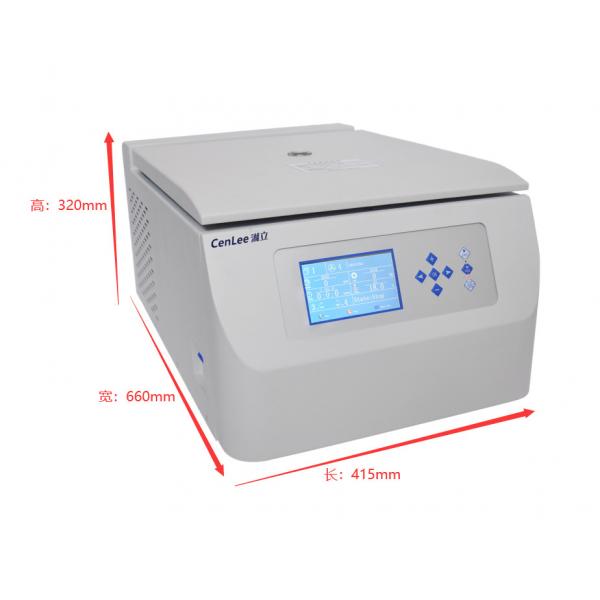 Quality CenLee6R 6000r/Min LCD Display Low speed Clinical Benchtop Centrifuge Refrigerat for sale