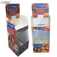 China Convenient Customized 2-Tier Freestanding Cardboard Pop Up Display Rack factory