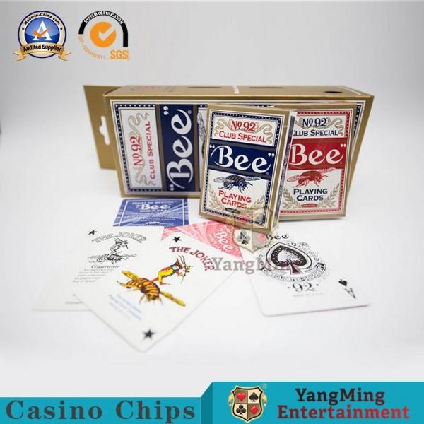 Quality Gambling Club German 310g Casino Playing Cards Red Or Blue Casino No.92 Playing for sale